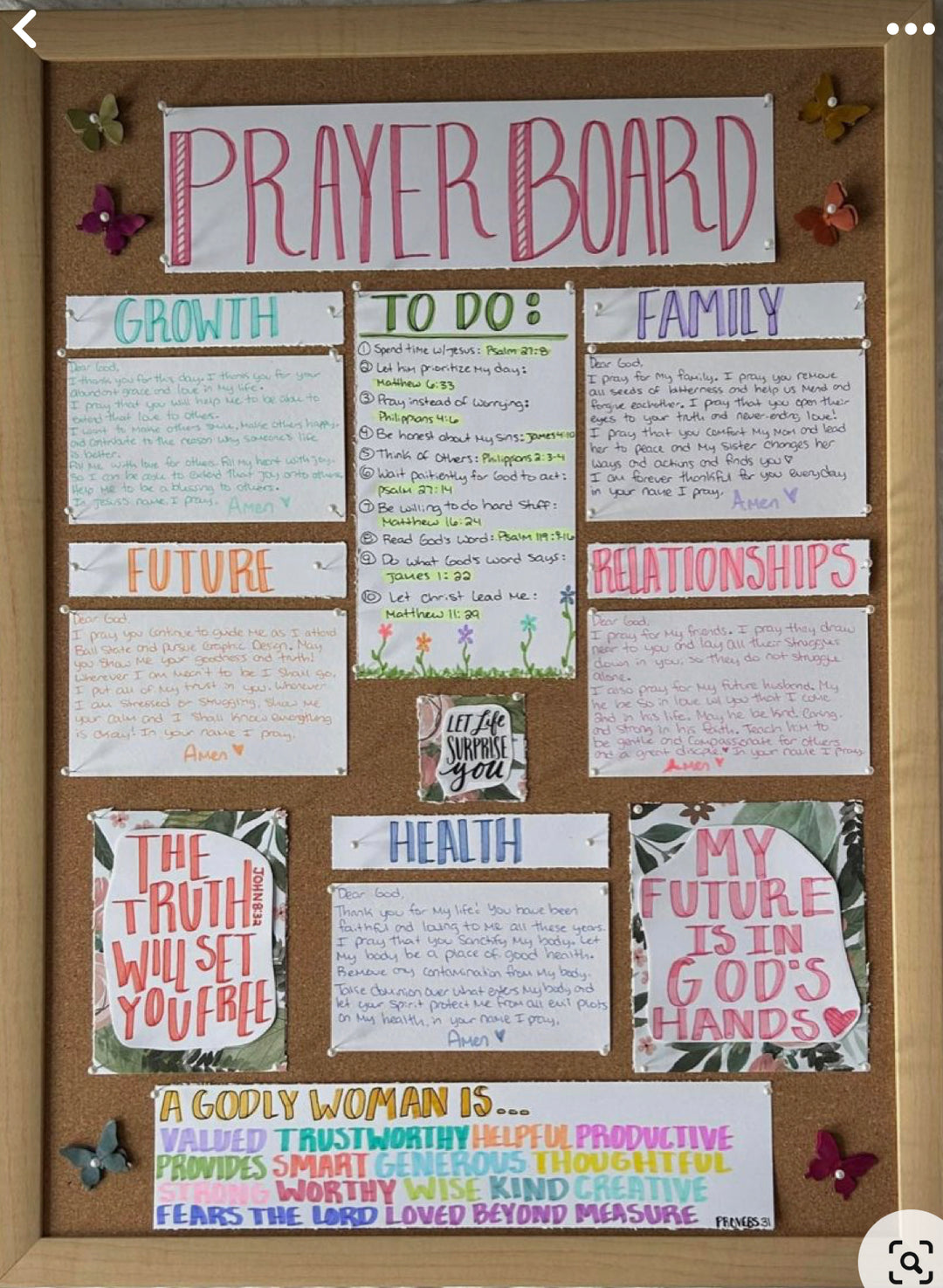 Prayer Board Class – Monroe House Boutique